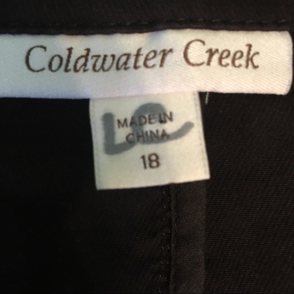 Coldwater Creek stretch cotton jacket - Picture 6 of 9